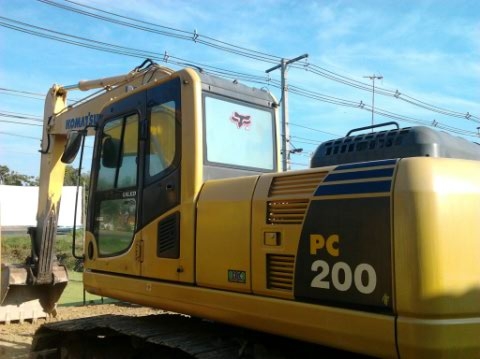 ขายด่วน  KOMATSU  PC200-8  เอกสารชุดแจ้งจำหน่าย