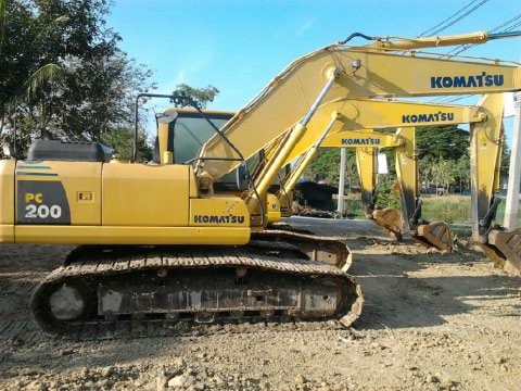 ขายด่วน  KOMATSU  PC200-8  เอกสารชุดแจ้งจำหน่าย