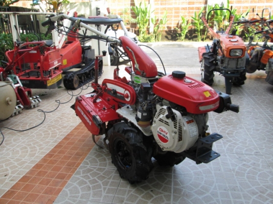 รหัส:12000982รถพรวนดินเดินตามเครื่องGM182Lเบนชิล(6.3ps)มีชุดพรวนดินกว้าง40cm.www.nihonmono.com