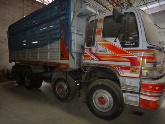 ขายด่วน  สิบล้อสองเพลาดั้มพ์ พ่วง แม่-ลูก  HINO  FM  2K  NMD  สมอเงิน  260  แรง  คอกสูง  พร้อมใช้งานทันที  สภาพเดิมๆ