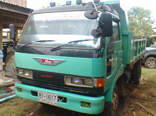 ขายรถ 6 ล้อดั้ม HINO 195 แรงเครื่อง HO7D เครื่องดีคัสซีสวยเบรคทิฟฟี่พวงมาลัยพาเวอร์จดทะเบียนปี 47 ทะเบียนพร้อมโอน