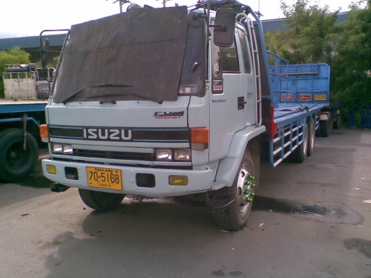 รถอีซูซุร็อคกี้ FVM 195 10ล้อ ยาว 7.20 เมตร