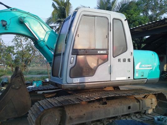 ขายด่วน  KOBELCO  MARK V SUPER  เก๋งเหลี่ยม  ซีเรียล 15998  นำเข้าเองจากญี่ปุ่น 100\%  .ใฃ้งาน 4900 ชม.  ใบแทรคใหญ่ สวยจริง ๆๆ