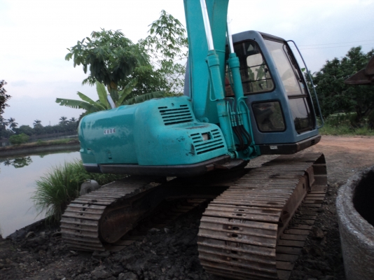 ขายด่วน  KOBELCO  MARK V SUPER  เก๋งเหลี่ยม  ซีเรียล 15998  นำเข้าเองจากญี่ปุ่น 100\%  .ใฃ้งาน 4900 ชม.  ใบแทรคใหญ่ สวยจริง ๆๆ