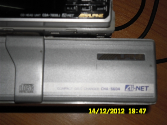 ขายวิทยุ  alpine รุ่น coa-7838j  พร้อมกล่อง ai-net