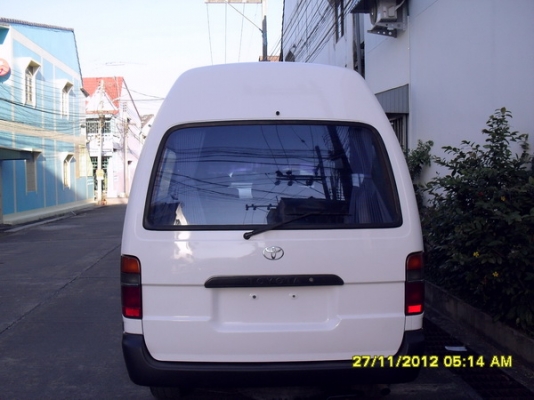 ขายแล้วครับผมรถตู้หัวจรวดหลังคาสูง TOYOTA COMMUTER 3.0 D ปี 2000 สีขาวสวยๆ ครับ ขายแล้วครับผมรถตู้หัวจรวดหลังคาสูง TOYOTA COMMUTER 3.0 D ปี 2000 สีขาวสวยๆ ครับ