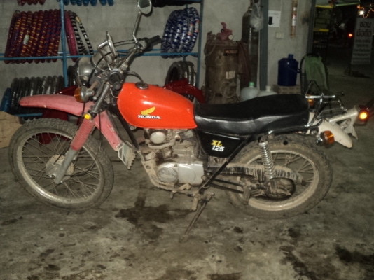 xl125  สภาพเดิมๆ  ของแท้เพียบๆๆ  มีทะเบียนตัวถ่ายเอกสาร เครื่องดี    28000