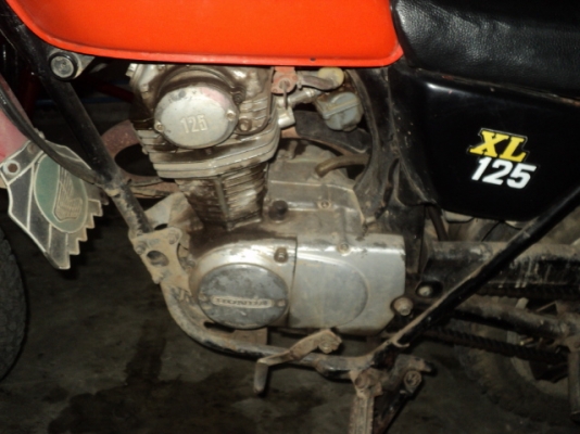 xl125  สภาพเดิมๆ  ของแท้เพียบๆๆ  มีทะเบียนตัวถ่ายเอกสาร เครื่องดี    28000