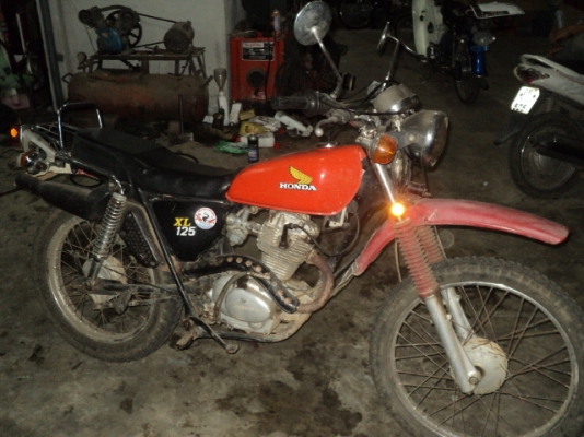 xl125  สภาพเดิมๆ  ของแท้เพียบๆๆ  มีทะเบียนตัวถ่ายเอกสาร เครื่องดี    28000