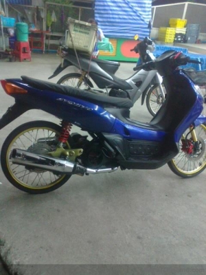 ++++-ขายนูโวตัวเก่าชุดสีใหม่ๆเลยน้ำเงินเข้มโลโก็นูเครื่องนิ่งๆหมกๆ18999บาท+++++