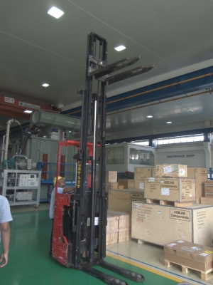 ขายรถยกไฟฟ้า ATLET ขนาด1.25 Ton สูง 4.80 ขายรถยกไฟฟ้า ATLET ขนาด1.25 Ton สูง 4.80