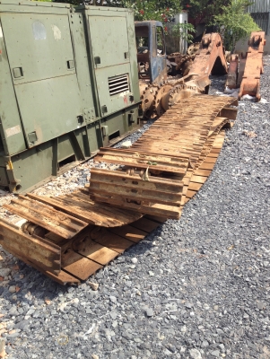 ขายโซ้พร้อมใบแทค60ซม.ของKOMATSU PC120รุ่น3