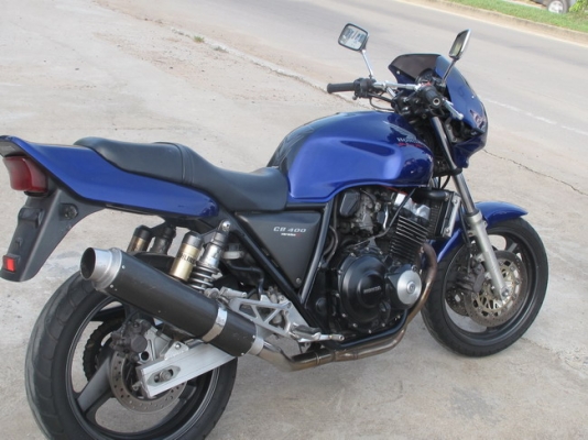 ขาย CB400 SF ปี96 คาร์บูไฟฟ้า ปลั๊กแดง ประกอบใหม่