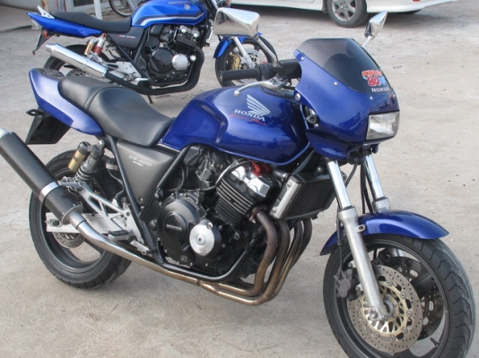 ขาย CB400 SF ปี96 คาร์บูไฟฟ้า ปลั๊กแดง ประกอบใหม่