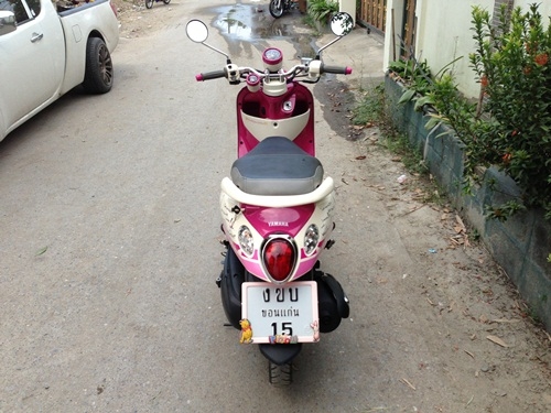 ขายnew-finoสีชมพูขาว ปี2555