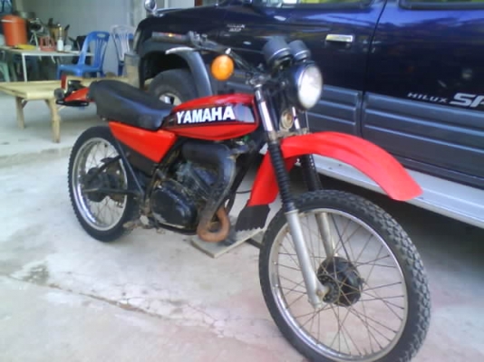 ขาย  ยามาฮ่า  DT125  มีเล่มทะเบียนแต่โอนไม่ได้