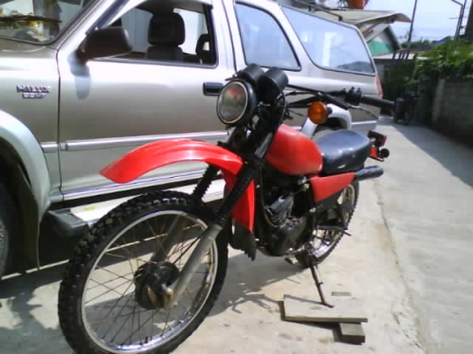 ขาย  ยามาฮ่า  DT125  มีเล่มทะเบียน