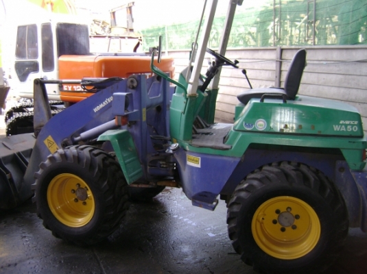 WA50-3EO-26017  รถตัก KOMATSU  รถเก่าญี่ปุ่นครับ