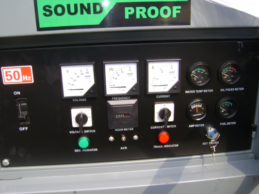 ขายเครื่องปั่นไฟ ASHITA  40 KVA เทอร์โบ เป็นตู้เก็บเสียงอย่างดี ด่วน!