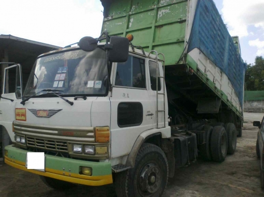 ขายรถสิบล้อดั้มHINO  227   2  เพลาคัชซีสวยช่วงล่างดีหัวเดิมเอกสารพร้อม