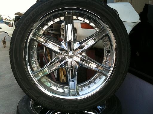 จำหน่าย ล้อ ขอบ 22x9.5   6 รู