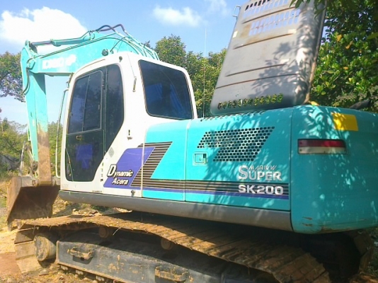 ขายรถแบคโฮ  KOBELCO  sk200-6YN=09รถสวยมากๆๆไฟฟ้าครบช่วงล่างเต็มเอกสารพร้อม