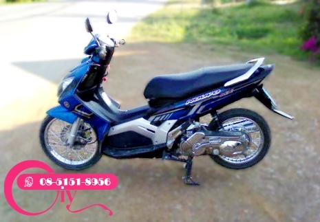 ขายด่วน!!! NOUVO mx ปี 50 อย่างแรง ภาษี พรบ.ไม่ขาด (ธ.ค 56) ราคา 14,500 บาทเท่านั้น 085-1518956