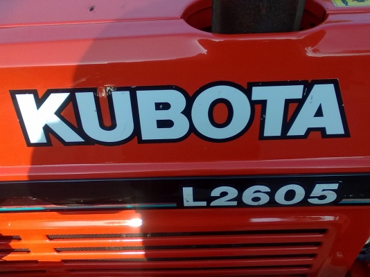 ขายรถไถคูโบต้าL2605DT4WD ใบดันดินหน้า ผานขุดมัน สวย พร้อมใช้จริง
