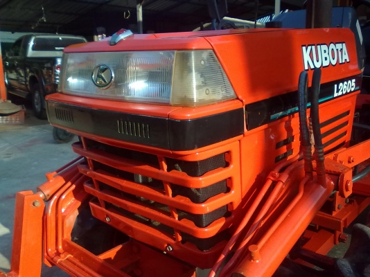 ขายรถไถคูโบต้าL2605DT4WD ใบดันดินหน้า ผานขุดมัน สวย พร้อมใช้จริง