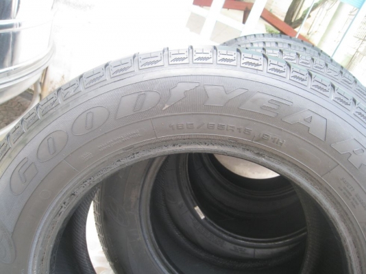 ขายยาง GOODYEAR DURAPLUS 195/65R15 ยางปี10,11 (1ชุด) (081-3747940)