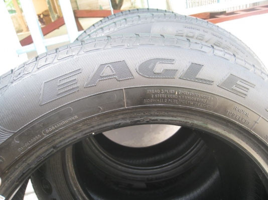 ขายยาง GOODYEAR EAGLE NCT5  205/55R16 ปี08, 10 (1ชุด) (081-3747940)
