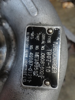 ขายเทอร์โบ TD07-10 ขายเทอร์โบ TD07-10