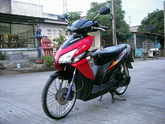 Honda Click รถมือเดียวเครื่องดีภาษีเอกสารชุดโอนครบราคา 13,900 บาท