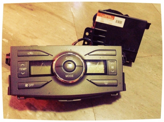 กล่องควบคุมแอร์+หน้าปัดควบคุมแอร์