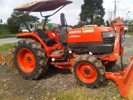 ขายรถไถ Kubota L 4508DI (4WD) พร้อมดันหน้าและผานหลัง ขายรถไถ Kubota L 4508DI (4WD) พร้อมดันหน้าและผานหลัง