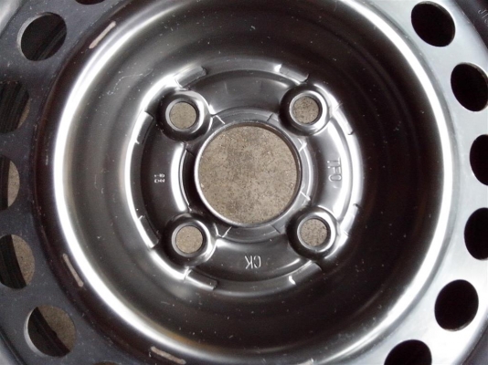 ล้อกะทะHonda city jazz พร้อมฝาครอบ ใหม่ๆ