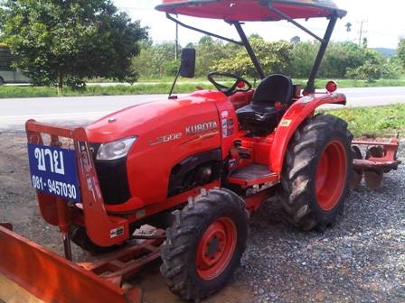ขายรถไถ Kubota L 3608 (4WD) พร้อมดันหน้าและผานหลัง