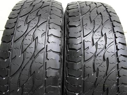 ขายยาง BRIDGESTONE DUELER AT697 ปี0412 (1คู่) 225-75-15 ราคา 3,200