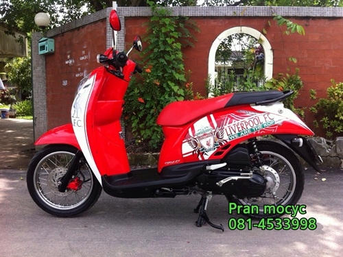 ขาย SCOOPY-i L.F.C 2012 Limited edition สีเเดงขาว