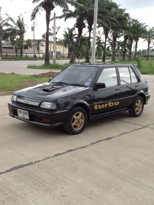 ขายโตโยต้าสตาร์เลท  5 ประตู gt แต่ง turbo ครบชุด