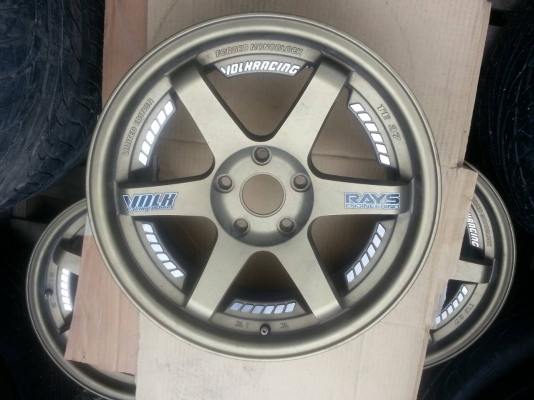 แม็ก TE37 ขอบ17 สวยๆ 1ชุด