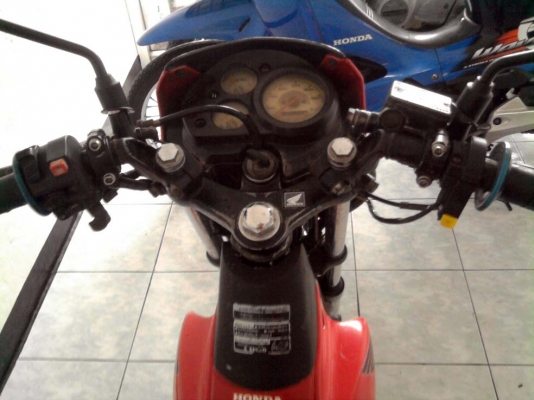 ขออนุญาติขาย Honda Sonic 125 CC. รุ่นไมล์ขาว สตาร์ทมือ