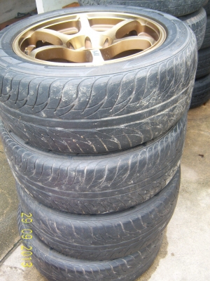 แม็กRCII ขอบ 20 พร้อมยาง 265 50 20 ปี 10 6รู139 กว้าง 8.5