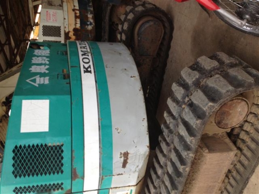 ขายรถแบคโฮ KOMASTU PC75UUเก่าญี่ปุ่นไม่เคยใช้งานในไทย