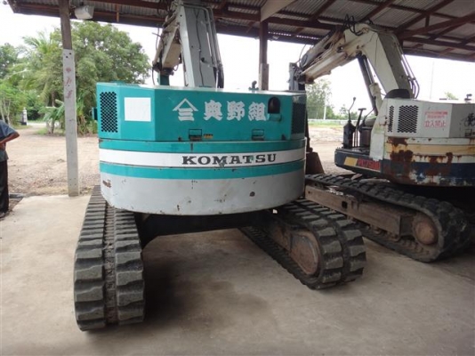 ขายรถแบคโฮ KOMASTU PC75UUเก่าญี่ปุ่นไม่เคยใช้งานในไทย