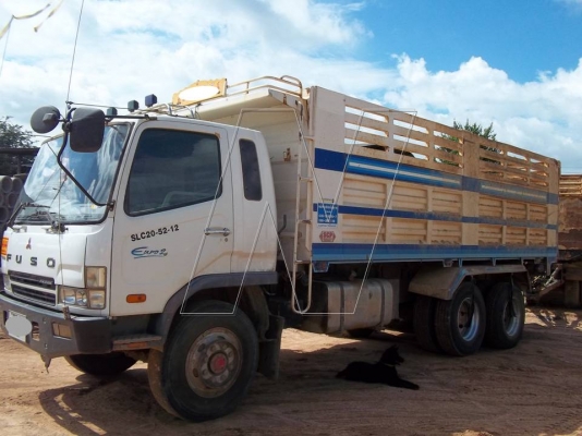 ขาย มิตซู 260 แรงยูโรทู ปี 2552 / พ่วง 18 ล้อดั๊ม ( รถออกมือเดียวป้ายแดง! )