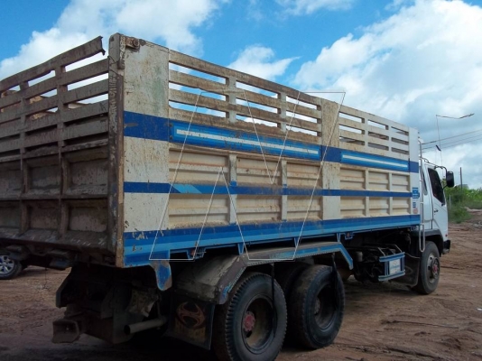 ขาย มิตซู 260 แรงยูโรทู ปี 2552 / พ่วง 18 ล้อดั๊ม ( รถออกมือเดียวป้ายแดง! )