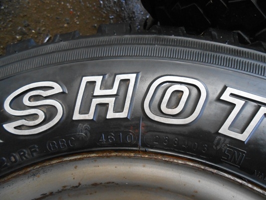 ขายBUCKSHOT พร้อมกะทะล้อ R14 5รู มีรูป