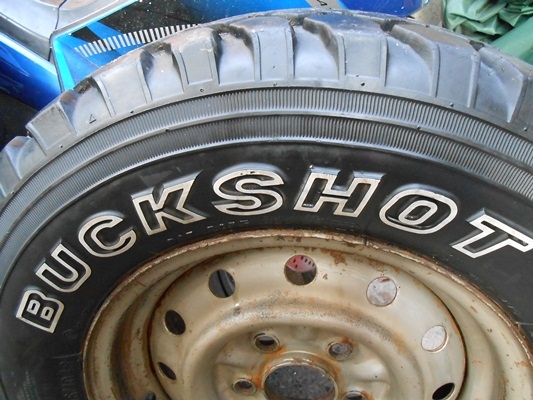 ขายBUCKSHOT พร้อมกะทะล้อ R14 5รู มีรูป