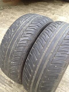ขายยางKumho ku31  195-50-15 ดอก98\% เต็มๆ 1คู่ถูกๆ 1800